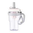 thumbnail image 2 of Clearance under $5 Usloyux Personalized Student Straw Cup with Handle, Portable Korean-style Fruit Tea Cup for Office, Home, Kitchen Reusable Coffee Cups, 2 of 6