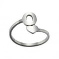 thumbnail image 3 of Fashion 26 English Letter Opening Rings Stainless Steel Girls Love Retro Jewelry, 3 of 9