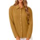thumbnail image 5 of Neewe Womens Classic Plain Long Sleeve Button Down Shirts Casual Loose Fit Cotton Collared Blouses, 5 of 8