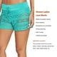 thumbnail image 4 of Sonducket Bottom Ladies Black Lace Shorts Moda resistente al desgaste Swim Trunks Briefs Traje de baño Reutilizable Sexy traje de baño Deportes acuáticos Verde claro S, 4 of 6