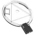 thumbnail image 1 of Soporte para PS5 RGB Light Vertical Base Game Controller Cargador Dock Station, 1 of 9