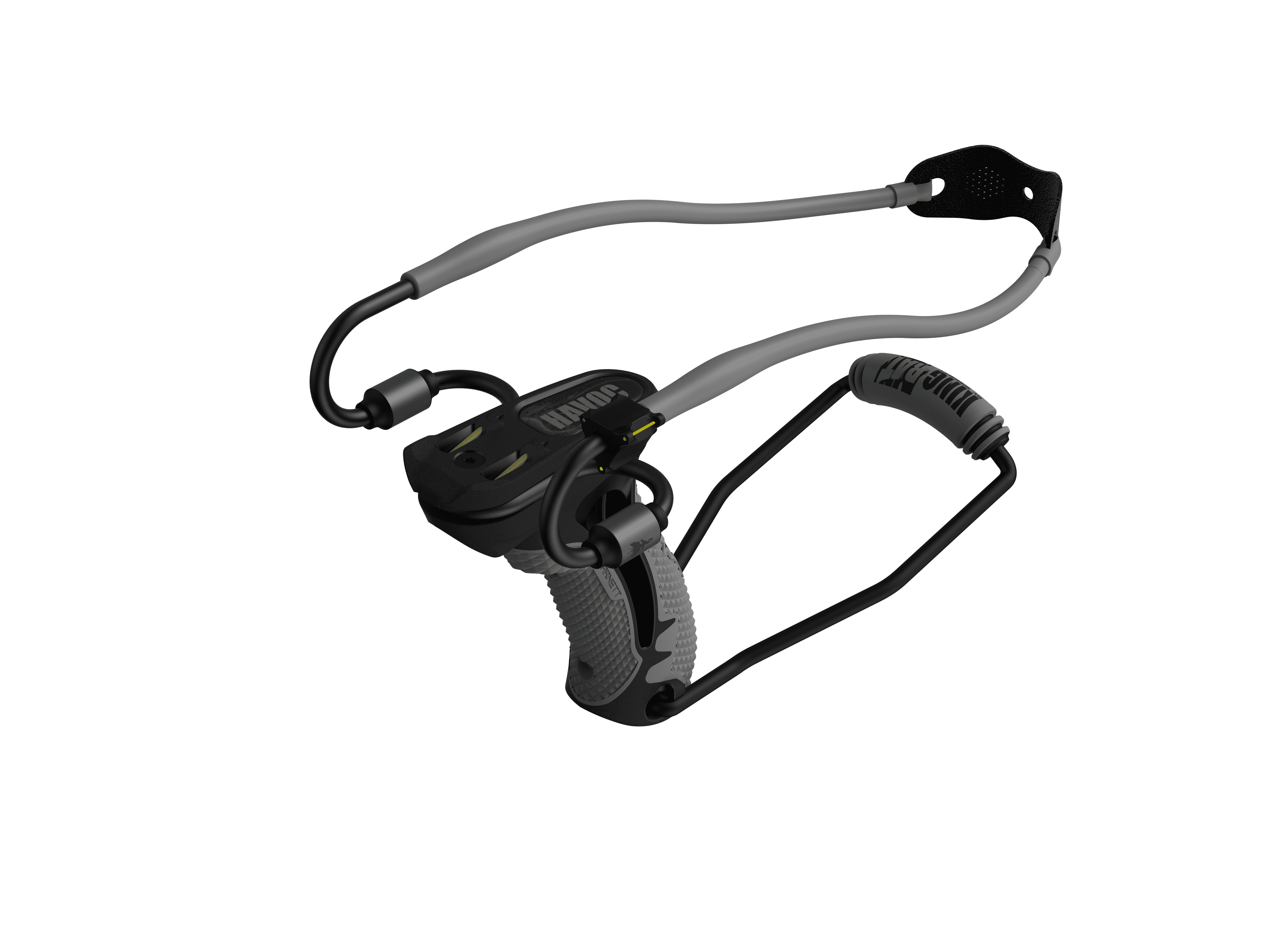 Barnett King Rat Black Widow Hunter Slingshot with Premium