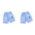 thumbnail image 1 of (2-Pack) Rinsvye Kids Toddler Baby Girls Short Boy Shorts Boys Print Pocket Spring Kids Shorts Summer Shorts Ruffle Clothes, 1 of 3