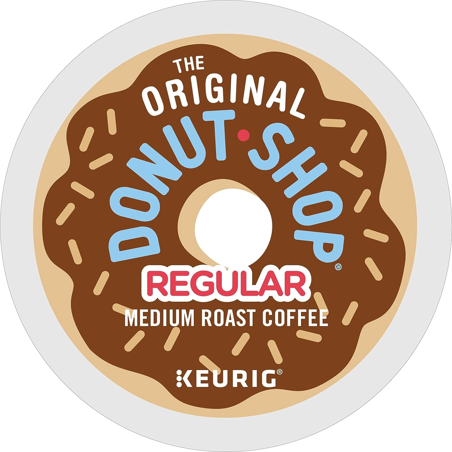 Regular Keurig Single-Serve K-Cup Pods, Medium Roast Coffee, 12 Count (Pack of 6), Total 72 Count