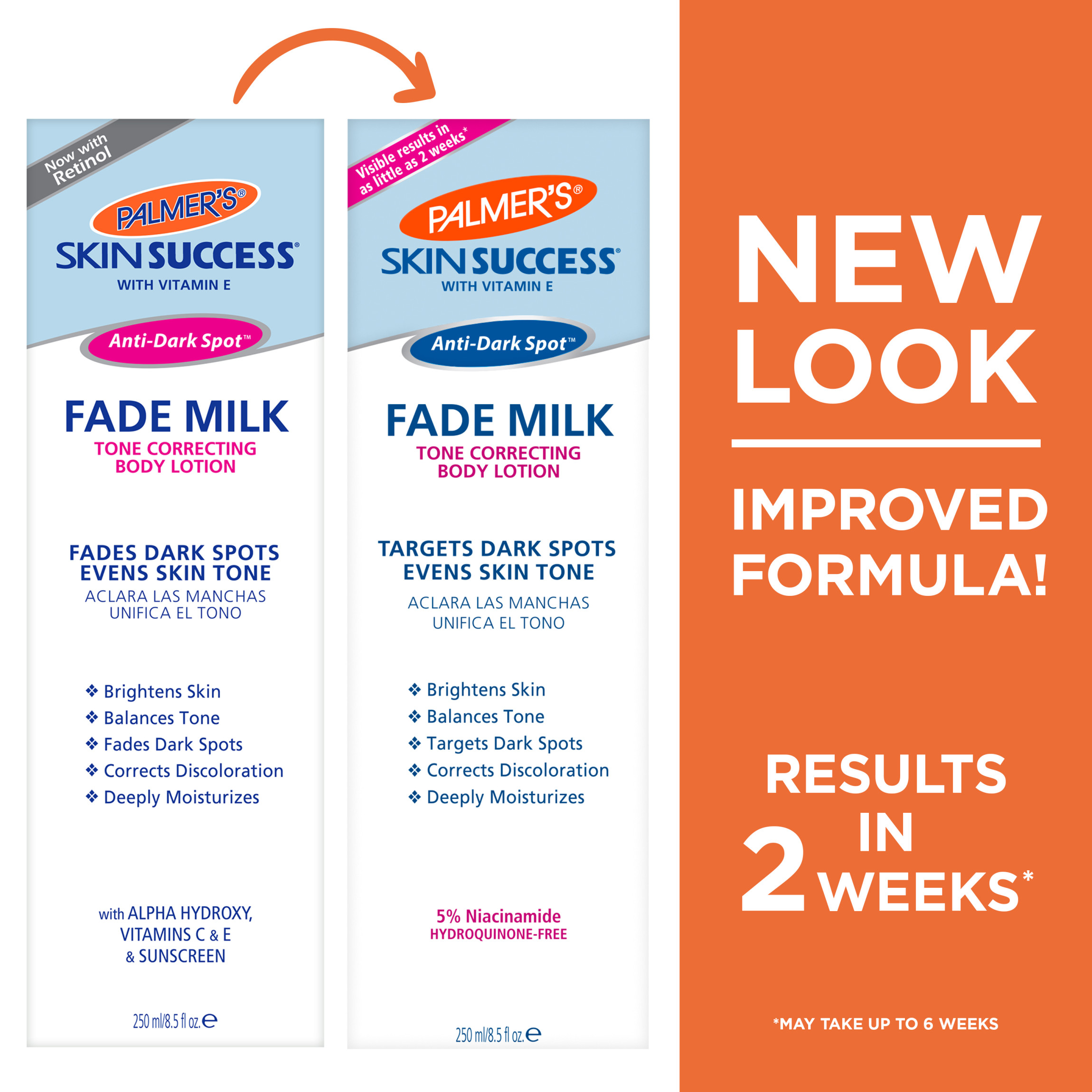 Palmer's Skin Success Fade Milk, 8.5 fl.oz. - image 4 of 14