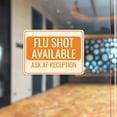 thumbnail image 4 of Classic Framed Plus Flu Shot Available – Ask at Reception Door or Wall Sign | Medical Facility Greeting & Reception - Medium, 4 of 8