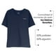 thumbnail image 4 of Playera Polo Cuello V LOVE MY FIT Tallas Extras Plus Unisex azul marino XL, 4 of 7