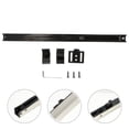 thumbnail image 2 of Miangastore Durable Barn Door Stabilizer Silver 1 Set 11.8X0.7Inch Stainless Steel, 2 of 9
