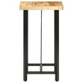 thumbnail image 2 of vidaXL Bar Table 60x60x107 cm Rough Mango Wood, 2 of 5