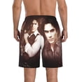 thumbnail image 3 of Ian Somerhalder Vampire Diaries Men's Beach Shorts Swim Trunks Casual Quick Dry Board Shorts Swimwear with Mesh Lined and Pockets, 3 of 8