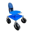 thumbnail image 4 of yotijay Garden Trolley Rolling Seat Anti Slip for Planting Lawn Care and Car Maintenance blue with bag, 4 of 9