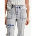 thumbnail image 3 of Justice Girls Cargo Flare Jeans, Sizes 6-18, 3 of 5