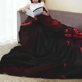 thumbnail image 3 of Lsque Five Nights At Freddy'S Pattern Fuzzy Fleece Throw Blanket Extra Large,Super Soft,Fluffy and Warm Blankets for Couch,Bed,All Season Use (60"x50"), 3 of 7