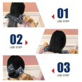 thumbnail image 4 of Diadema Con Estampado Floral Para Mujer, Accesorios Para El Cabello, Anillo Para El Cabello Con Medio Moño Para Salidas Deportivas Diarias, Playas Advancent CE007918-03, 4 of 6