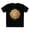 Black, variant on Sun Shirt, Shirt with Sun, Tee Shirt with Gold Sun
