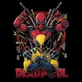 thumbnail image 2 of Women's Marvel: Deadpool & Wolverine Classic Poses Graphic T-Shirt, 2 of 4