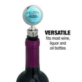 thumbnail image 4 of Flat Earth Society Members Around the Globe Funny Humor Wine Bottle Stopper, 4 of 9