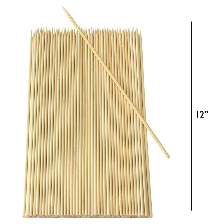 Promo Bamboo Skewers for Kabobs x500, Wooden Shish Kabob Cicil 0