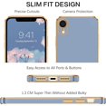 thumbnail image 2 of iPhone XR Case, Phone Cases for iPhone XR,Slim Fit Soft TPU Rubber with Adjustable Wristband Kickstand Scratch Resistant Shockproof Protective Cover for Apple iPhone XR 6.1 Inch, Lavender Grey, 2 of 18