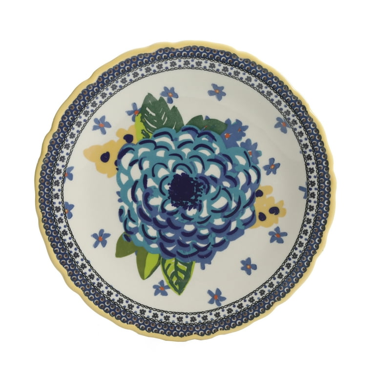 The Pioneer Woman Dazzling Dahlias 12-Piece Dinnerware Set