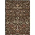 thumbnail image 2 of Addison Rugs Chantille Indoor/Outdoor Transitional Floral Chocolate Washable Rectangle Rug, 10' x 14', 2 of 6