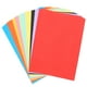 thumbnail image 4 of BRIGHTFUFU 50 cartulinas de papel de colores, papel grueso para tarjetas multicolor, 200 g, cartulina colorida A3 para manualidades, exhibiciones de arte, aviones de papel, 4 of 8