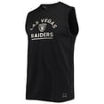 thumbnail image 2 of Men's MSX by Michael Strahan Black Las Vegas Raiders Rebound Tank Top, 2 of 3