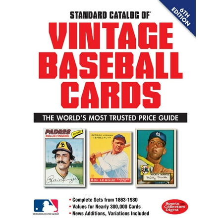 Standard Catalog of Vintage Baseball Cards (Paperback)