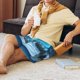 thumbnail image 5 of Balery Mountain Cottage In Snow Pantalones cortos de pijama de punto de algodón para hombre con cinturilla y bolsillos-4X-Large, 5 of 6