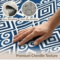 thumbnail image 6 of ODIKA 3'x5' Washable Accent Rug Pet Friendly, Non-Shedding Mat Front Door Contemporary Boho Showcasing Centered Artwork Entrance for Bedside, Nursery Room, 6 of 7