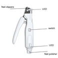 thumbnail image 3 of Pet Nail Clipper LED 2 in 1 Rechargeable Cat Nail Trimmer Pet Claw Clipper, 3 of 10