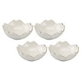 thumbnail image 4 of Tineasur 4-Pack White Ceramic Vinegar Bowls Small Plates for Home Seasoning and Serving, and Easy to Clean, 4 of 6