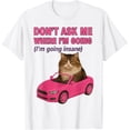 thumbnail image 1 of Don't Ask Me Where I'm Going Cat Meme - Camiseta para meme, 1 of 2