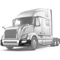 thumbnail image 3 of Compatible with Volvo VNL 2016-2017 Bumper Extension Corners Set w/ Chrome Trims Set, w/ Fog Light Hole, 3 of 8