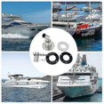 thumbnail image 5 of Tubo de escape de acero inoxidable de 22/24 mm que pasa por el casco, accesorio para tubo, conector, pieza de calentador de aire diésel para barco, camión marino, 5 of 5