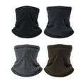 thumbnail image 2 of serony Face Cover Scarf Assorted Colors Material Neck Gaiter Durability Wind-proof Biking Accessories Cooling Skull Caps Brown, 2 of 6
