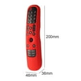 thumbnail image 4 of Funda antideslizante para Smart TV con mando a distancia para LG MR21GA/MR21GC (rojo), 4 of 6
