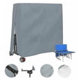 thumbnail image 3 of Premium Outdoor Ping Pong Table Cover, Universal Size For Most Foldable Table Tennis Tables, Heavy Duty Waterproof, Windproof Design, Multipurpose Use For Indoor & Outdoor, 3 of 5