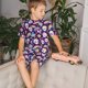 thumbnail image 4 of Balery Skull colorful mushroom rainbow Conjunto de Pijama Infantil de Manga Corta con Estampado – Ropa de Dormir de Algodón Suave-Medium, 4 of 6