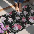 thumbnail image 4 of Pioneer Flower Floral Print Pattern Door Rugs,Washable Non Slip Door Mats Indoor,Decorative Door Mats,Entry Mat Indoor for Entrance,Bedroom,Kitchen,Bathroom,20"x32", 4 of 6