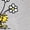 HEATHER GREY, variant on Peanuts - Snoopy & Woodstock Easter Grid - Juniors Fitted Graphic T-Shirt