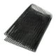 thumbnail image 5 of Red de ventilación de parachoques perfecl Alerón de parrilla de panal de malla hexagonal de aluminio Negro, 5 of 8
