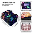 thumbnail image 3 of Game Controller Dual Compartment Insulated Lunch Bag with Large Capacity - 7.1x11.4x16.1 Inches - Handheld Refrigerated Meal Bag, 3 of 6