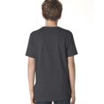 thumbnail image 2 of Next Level Youth Cotton Crew, XS, Heavy Metal, 2 of 3
