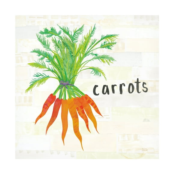 Melissa Averinos 'Kitchen Garden IV Cream' Canvas Art