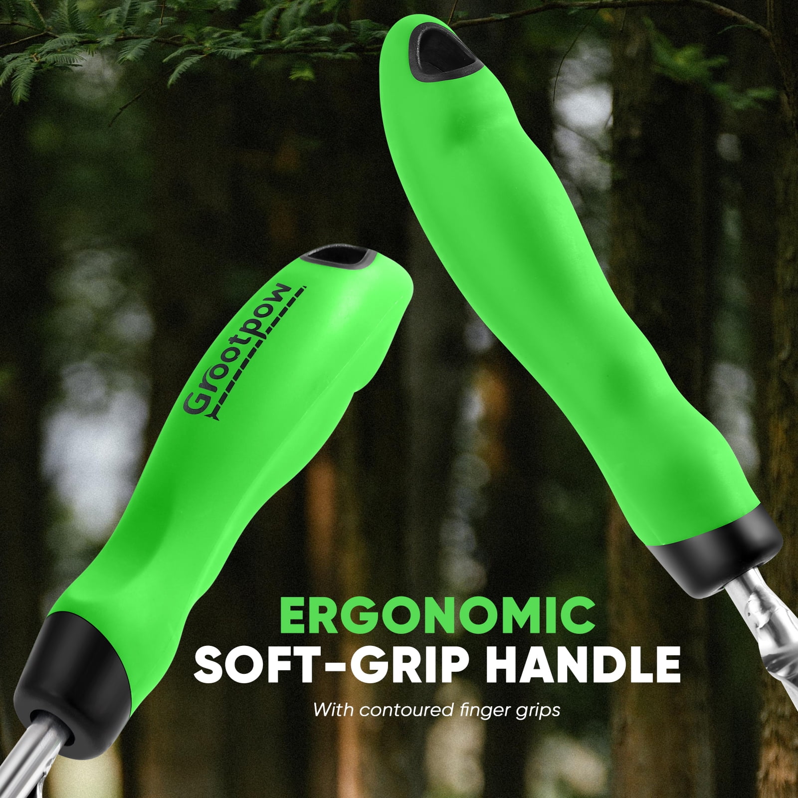 Grootpow Weed Puller + Hand Weeder - Bundle Stand Up Weed Puller & Hand Weeder Tool for The Easiest & Most Effective Weed Removal