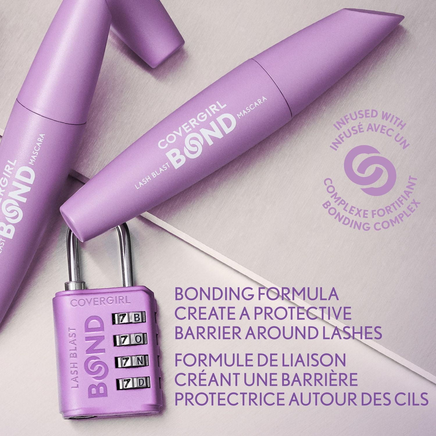 COVERGIRL Mascara Lash Blast Bond Volume, Hydrofuge, Sans bavure, Sans effritement, Sans grumeaux, Formule végétalienne Mascara COVERGIRL Lash Blast