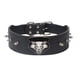 thumbnail image 1 of Collar de perro,Collar ajustable para perros,Correa para el cuello del cachorro,Collar de perro con remaches,Collar de perro de cuero PU, 1 of 6