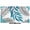 Blue, variant on TV Cover Indoor, Blue Leaves Stretch TV Dust Cover Television Screen Protector, Willow Leaf Abstract Plants Rustic Branch Elastic Polyester Display Covers, Monitor Slipcover for LED LCD TVs 24 Inch