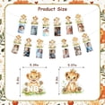 thumbnail image 6 of Lion 1st Birthday Decoration, Lion 1st Birthday Photo Banner Newborn to 12 Months Growth Record Milestone Photo Banner for Jungle Safari Wild Animal 1st First Birthday Decoration, 6 of 6